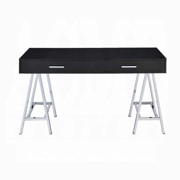 ACME Black Coleen Writing Desk W/USB