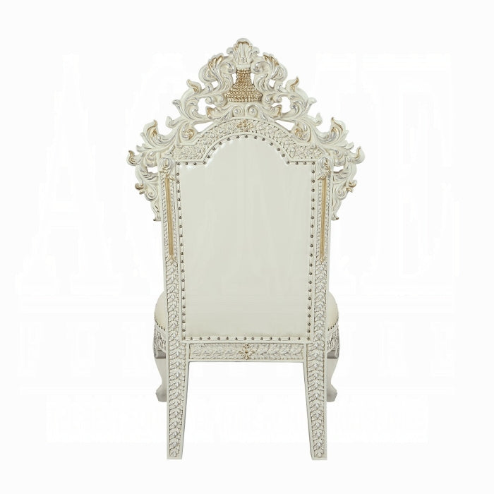 ACME White Adara Side Chair (Set-2)