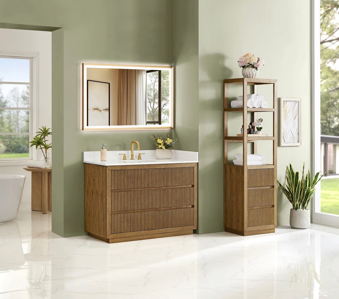 Altair Navan 30"/36"/48"/60"/72" single/double vanity with top