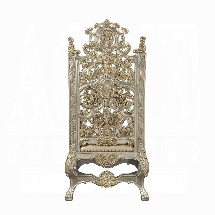 ACME Champagne & Gold Danae Side Chair (Set-2)