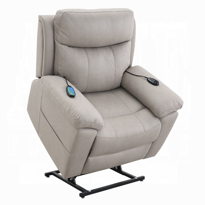 ACME Light Gary Chriki Power Recliner w/Lift & Heating & Massage