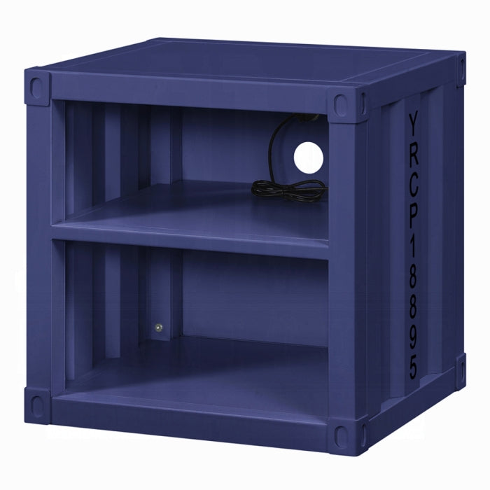ACME Blue Cargo Nightstand W/USB