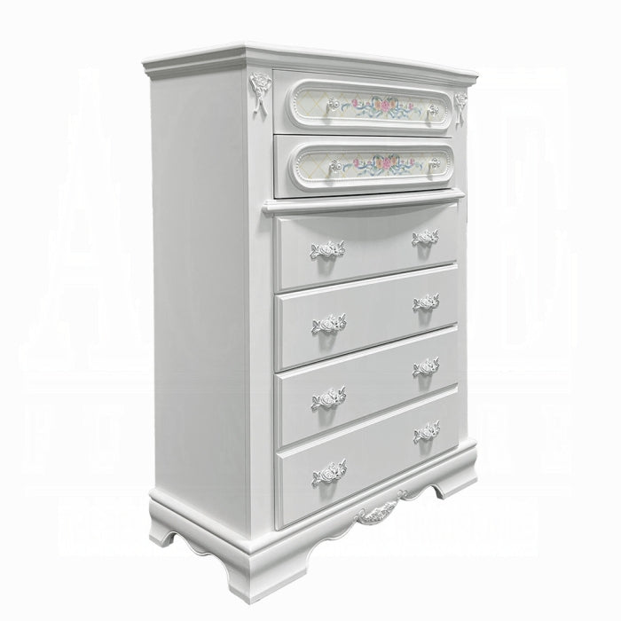 ACME White Flora Chest
