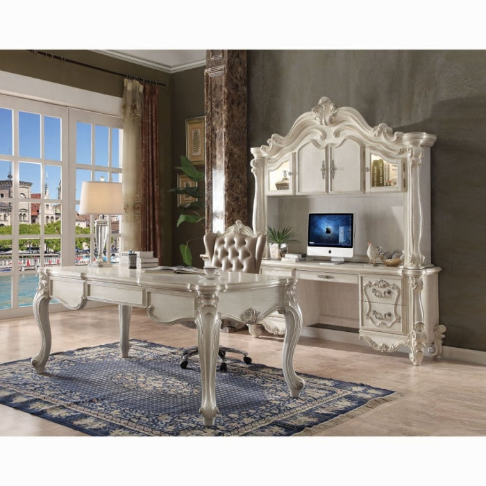 ACME Bone White Versailles Executive Writing Desk