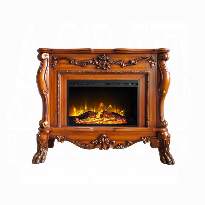ACME Cherry Oak Dresden Fireplace