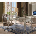 ACME Bone White Versailles Executive Writing Desk