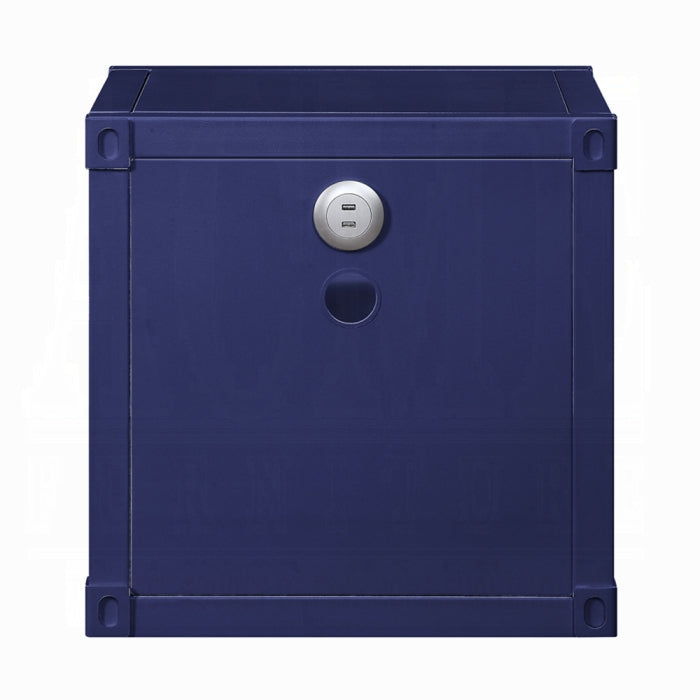 ACME Blue Cargo Nightstand W/USB