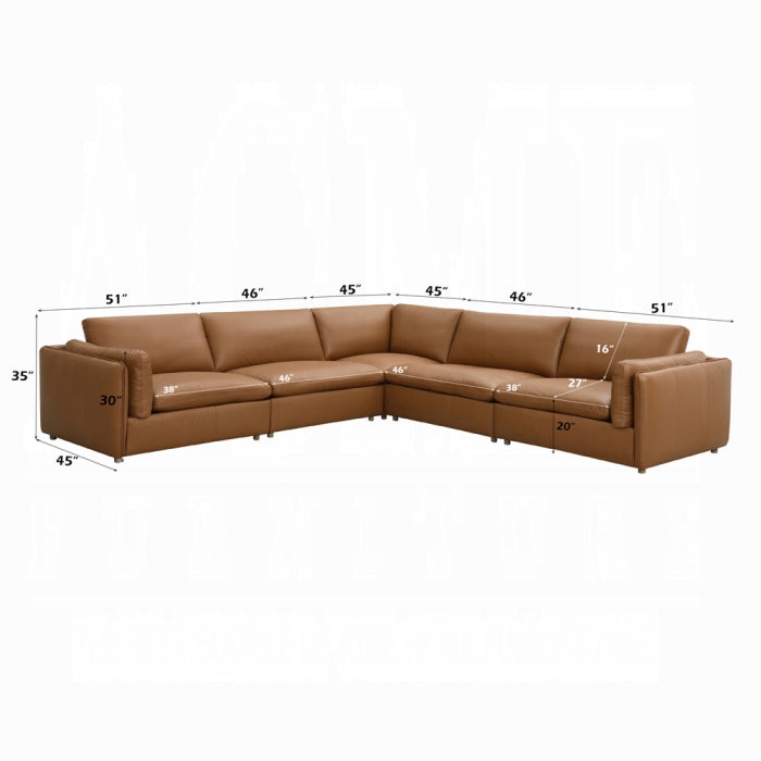 ACME Brighton Modular Armless Chair