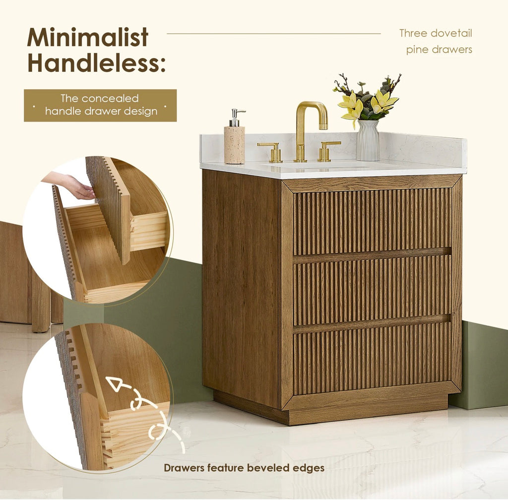 Altair Navan 30"/36"/48"/60"/72" single/double vanity with top
