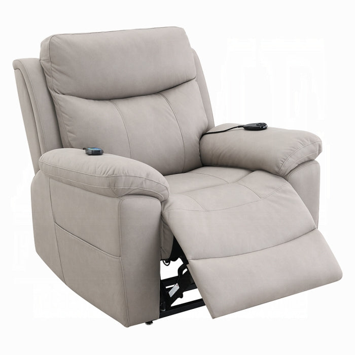 ACME Light Gary Chriki Power Recliner w/Lift & Heating & Massage