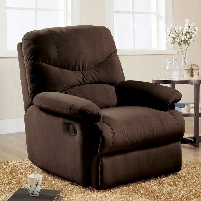ACME Chocolate Arcadia Motion Glider Recliner