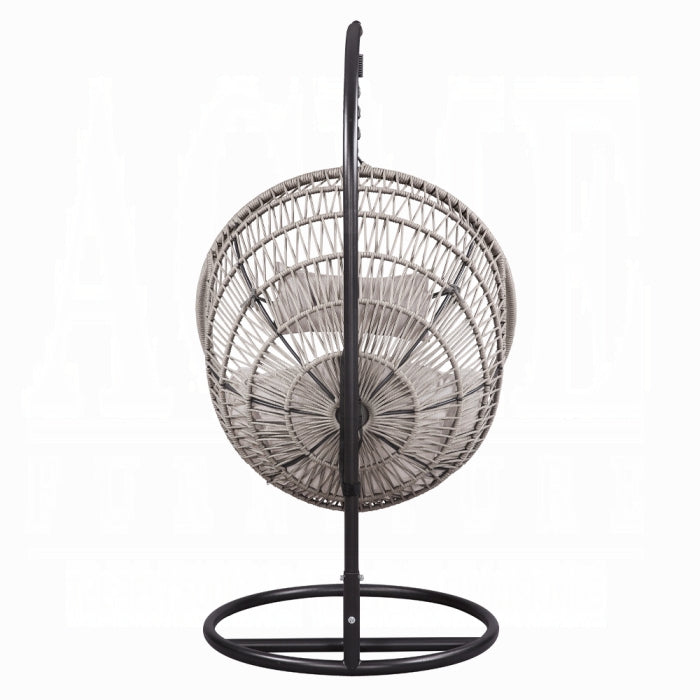 ACME Beige Fabric Vasant Hanging Chair