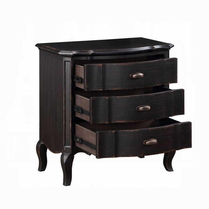 ACME Black Chelmsford Nightstand