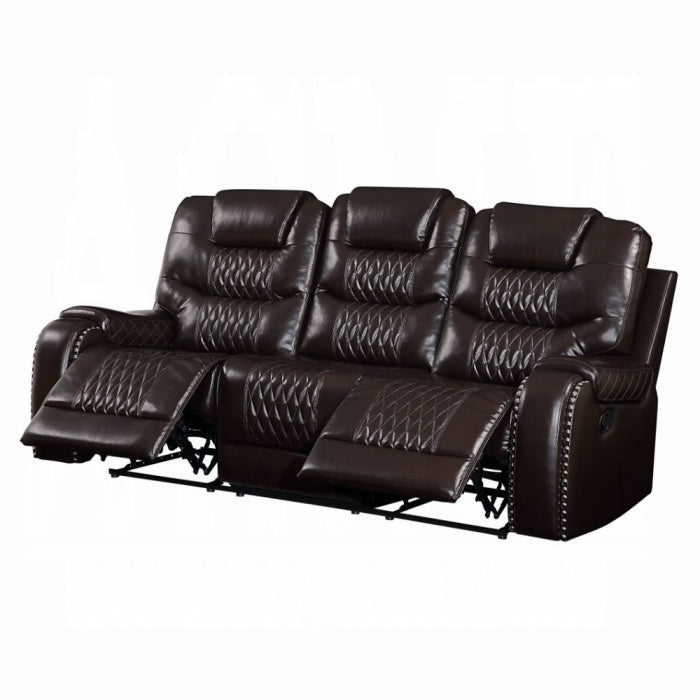 ACME Brown Braylon Motion Sofa