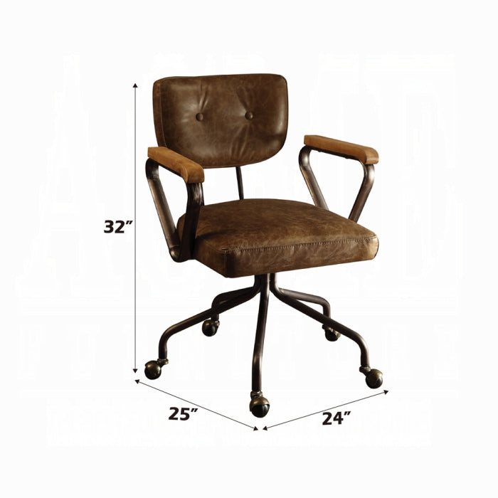 ACME Brown Hallie Office Chair