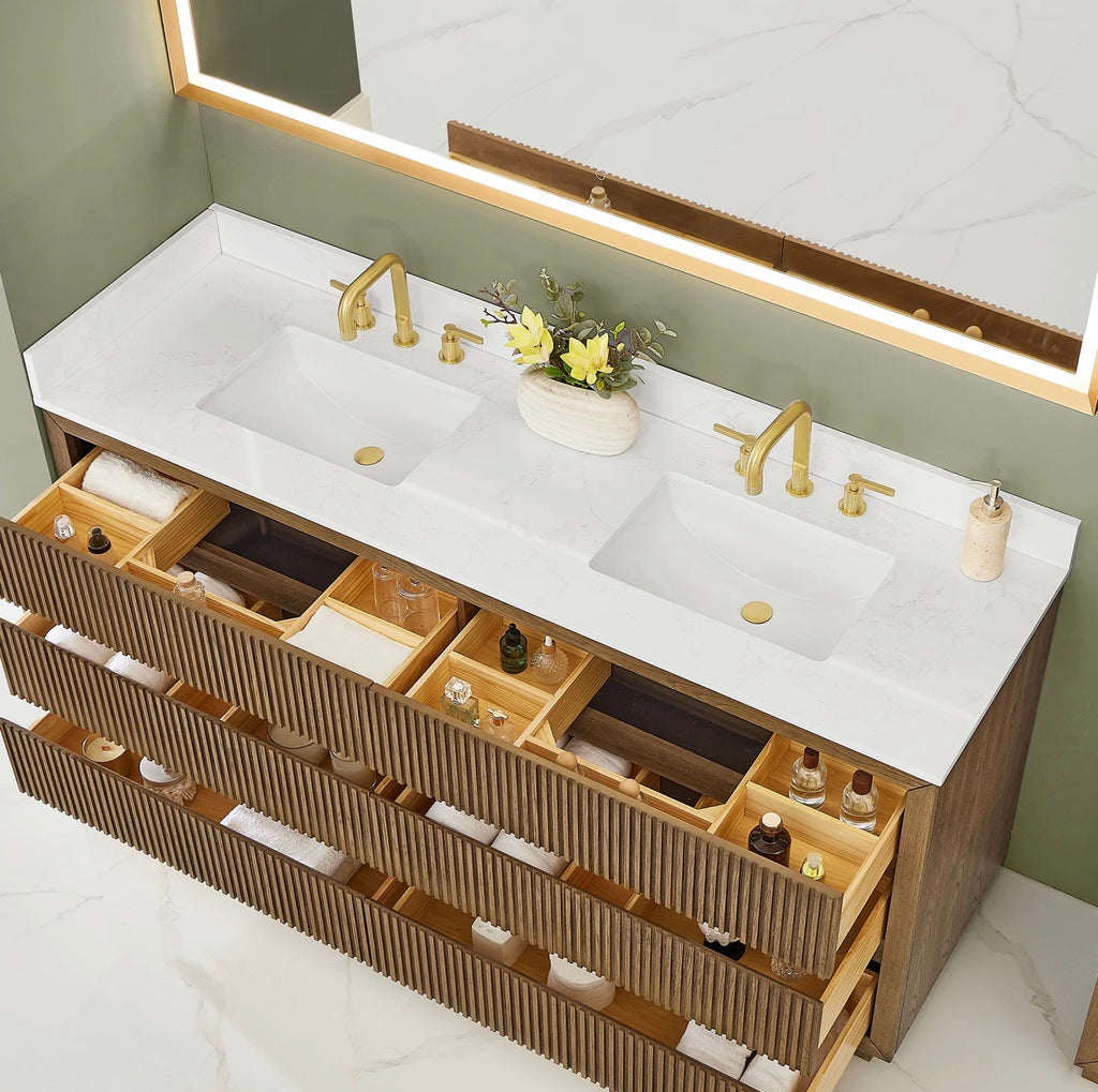 Altair Navan 30"/36"/48"/60"/72" single/double vanity with top