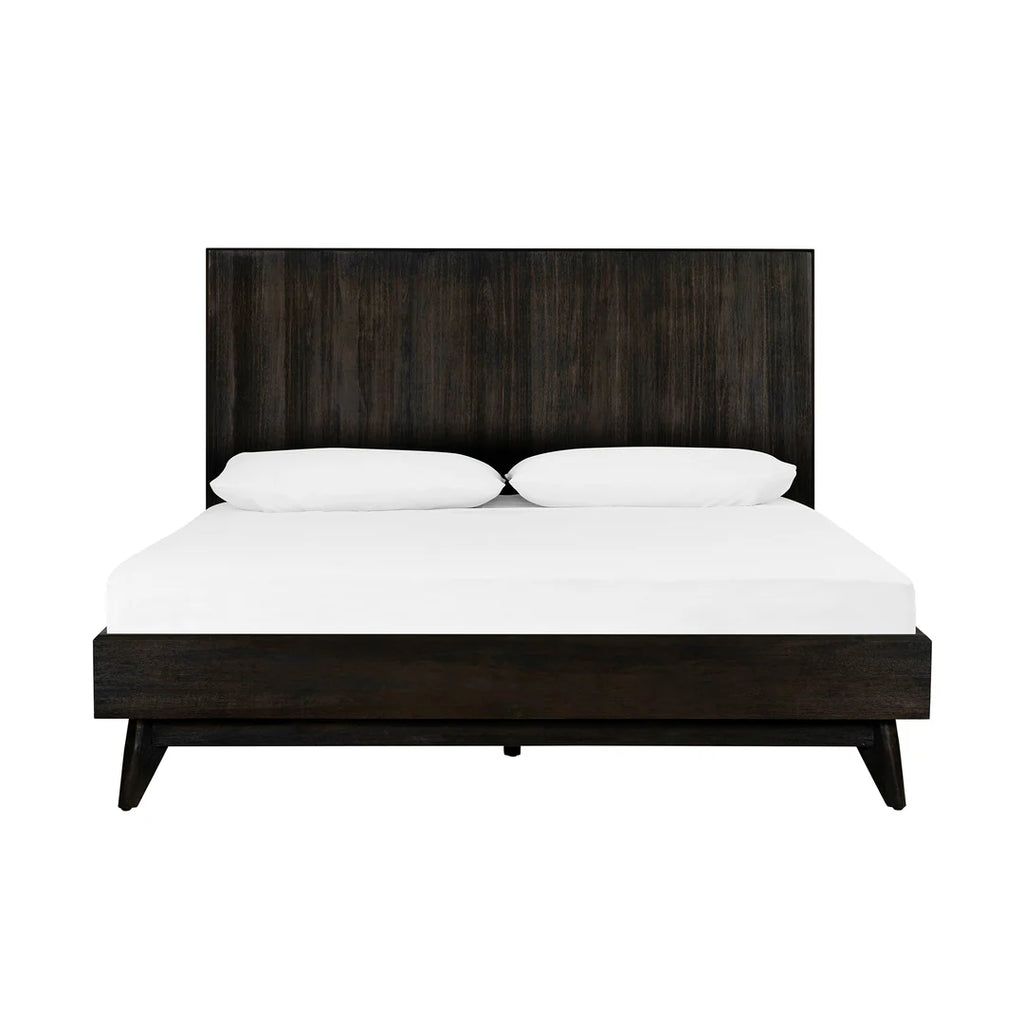 Armen Living Baly Acacia Mid-Century Platform Bed
