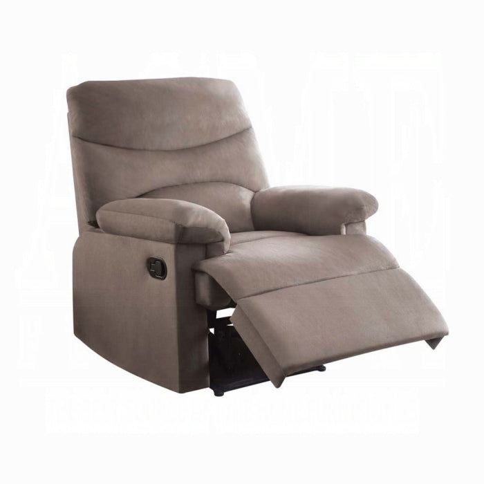 ACME Light Brown Woven Arcadia Motion Recliner