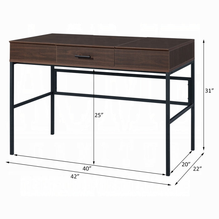 ACME Brown Verster Writing Desk W/USB