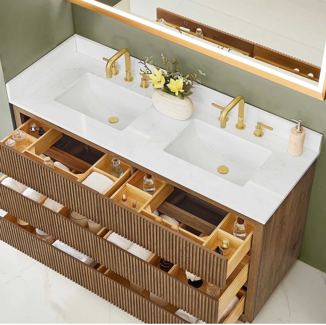 Altair Navan 30"/36"/48"/60"/72" single/double vanity with top