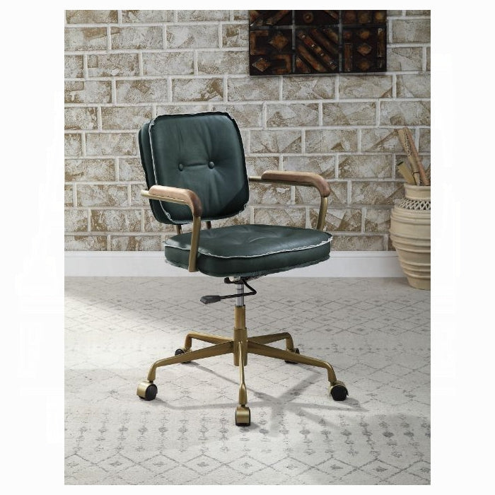 ACME Emerald Green Siecross Office Chair