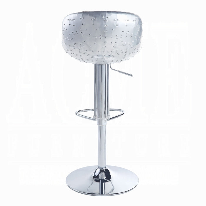 ACME Brown Brancaster Adjustable Stool W/Swivel