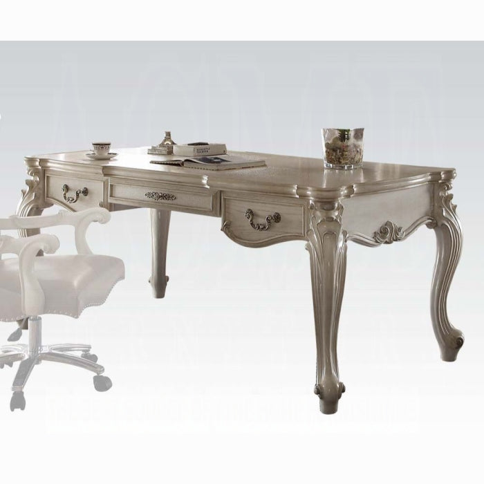 ACME Bone White Versailles Executive Writing Desk