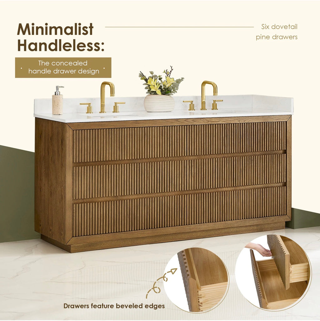 Altair Navan 30"/36"/48"/60"/72" single/double vanity with top