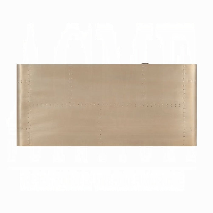 ACME Gold Aluminum Danton Executive Writing Desk