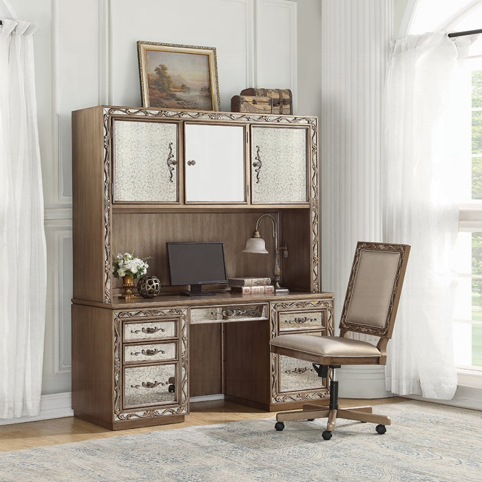 ACME Orianne Executive Computer Desk W/Hutch