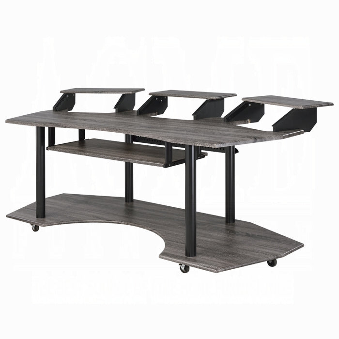 ACME Black Oak Eleazar 83" Music Studio Desk
