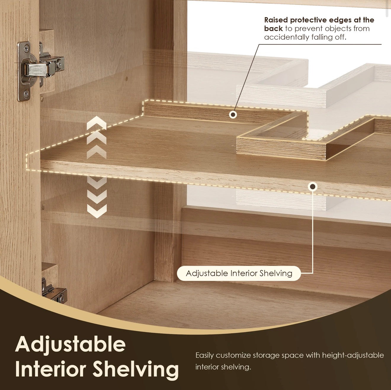 Altair Cerrito 24" Single Bathroom Vanity with White Ceramic Integrated Sink without Mirror