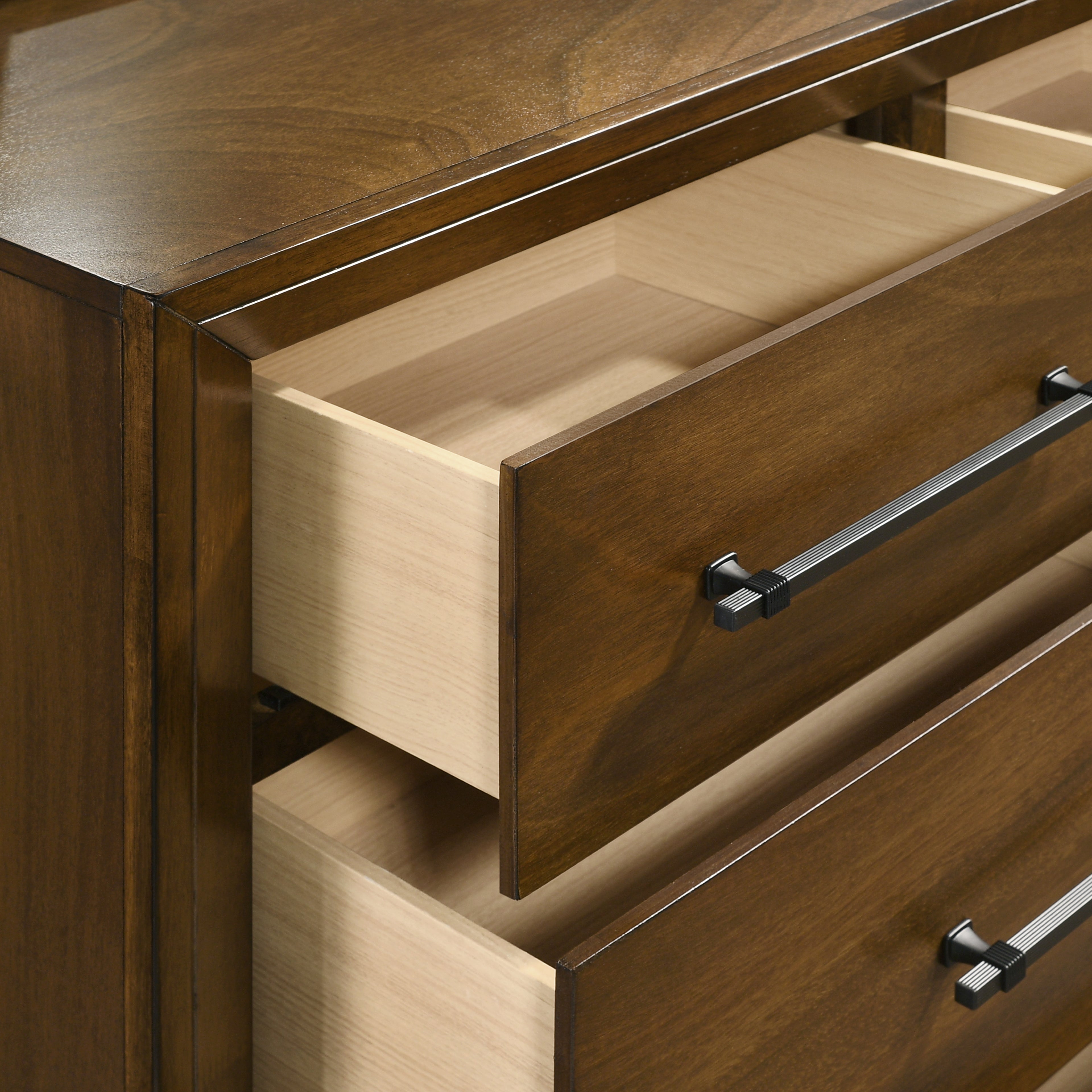 New Classic Furniture BALLARD 7 DRAWER DRESSER-WALNUT