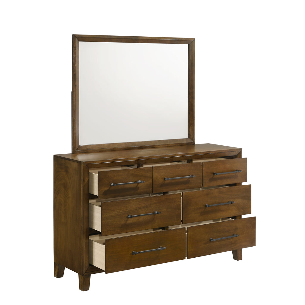 New Classic Furniture BALLARD MIRROR-WALNUT