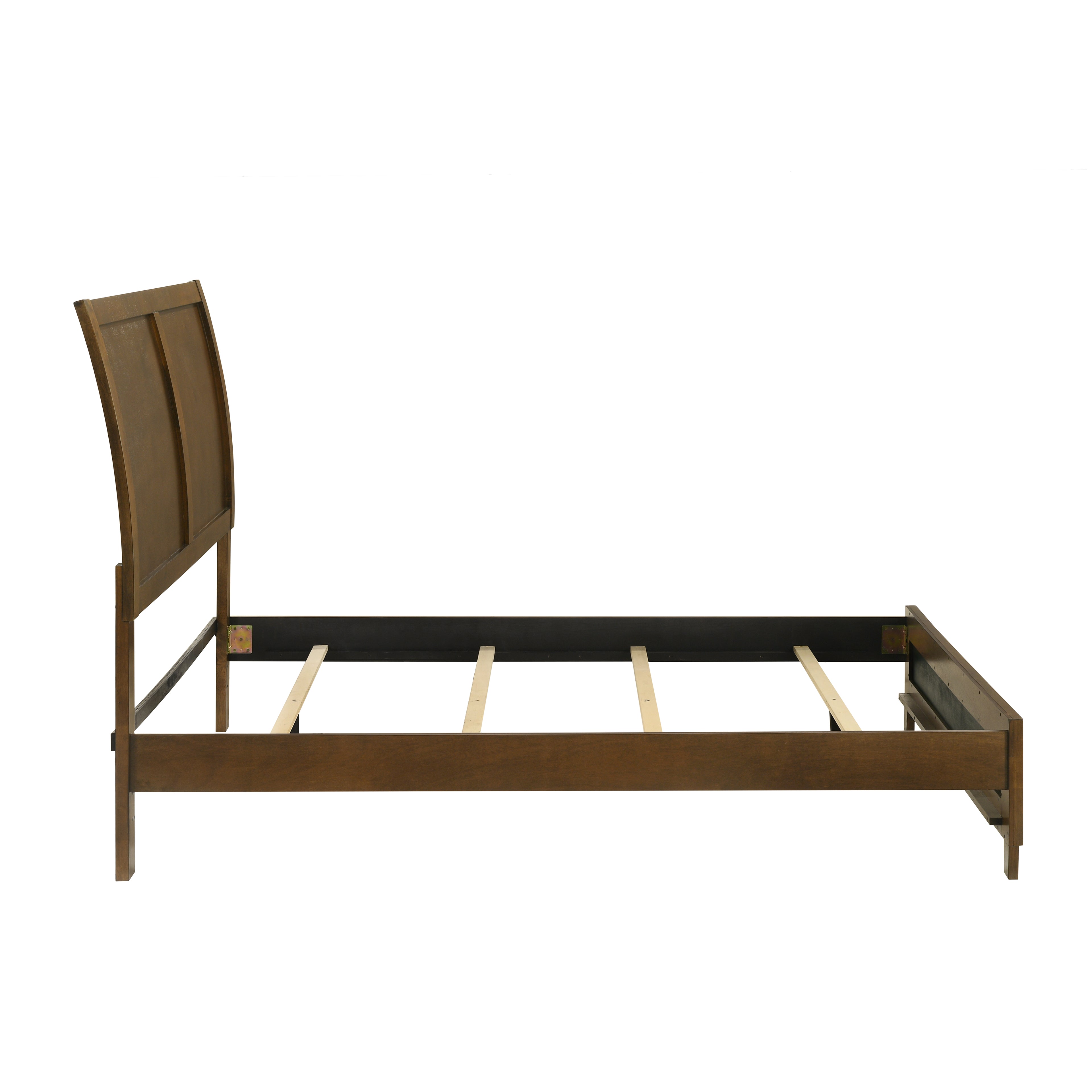 New Classic Furniture BALLARD 5/0 Q HEADBOARD, FOOTBOARD & SLAT KIT-WALNUT