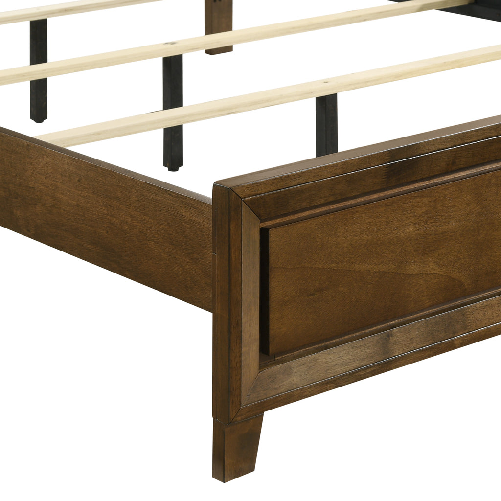 New Classic Furniture BALLARD 6/6-5/0 EK/Q PANEL SIDE RAILS-WALNUT