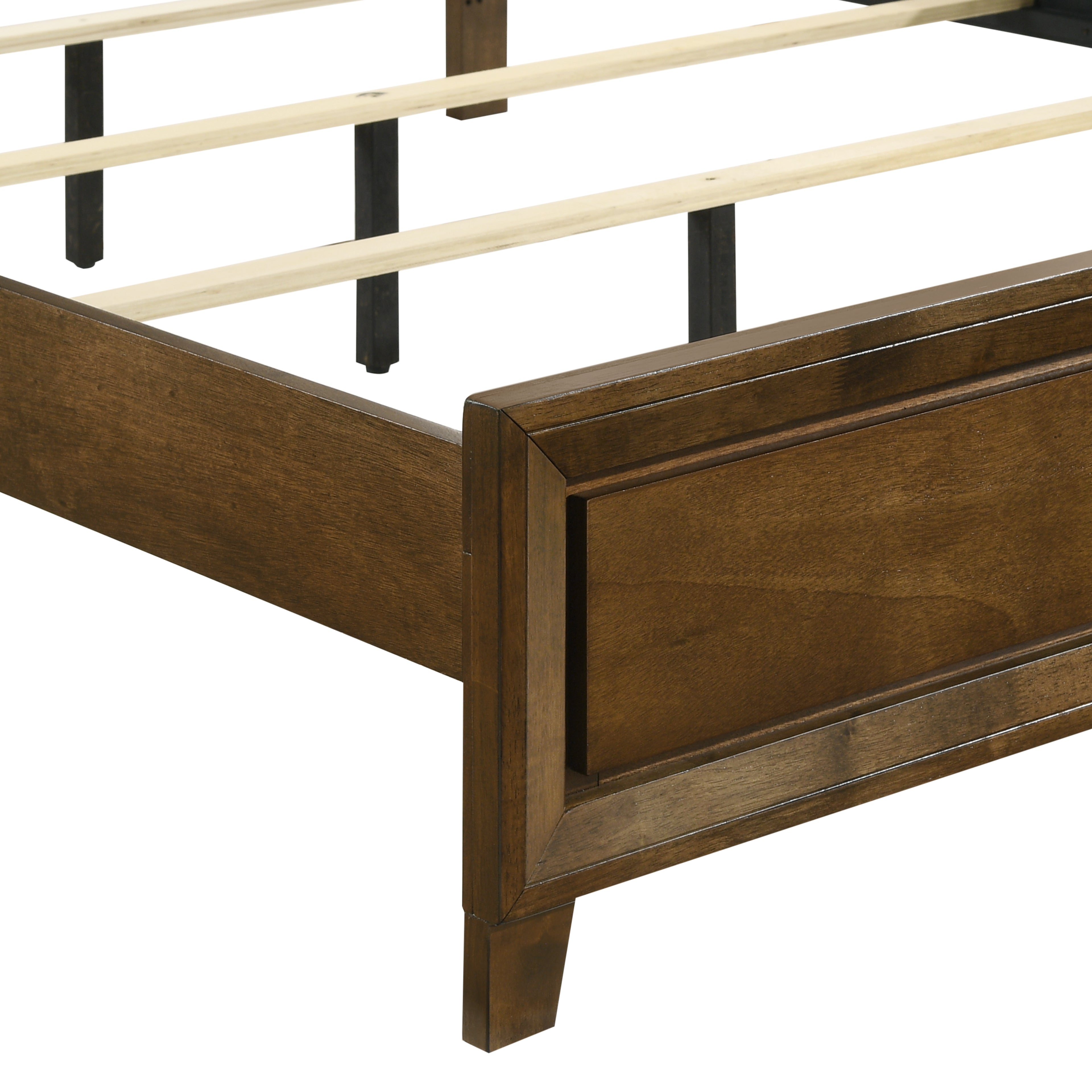 New Classic Furniture BALLARD 6/6-5/0 EK/Q PANEL SIDE RAILS-WALNUT