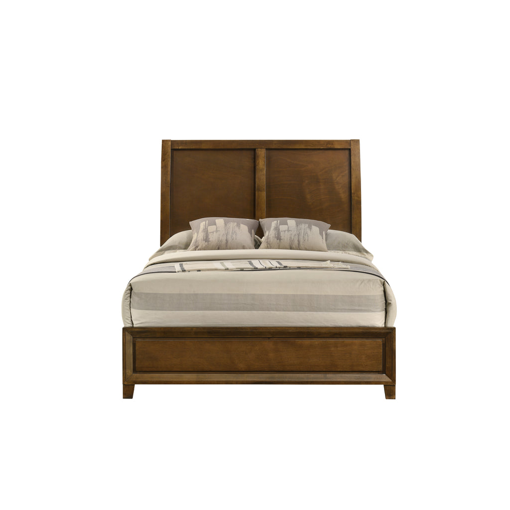 New Classic Furniture BALLARD 4/6 F HEADBOARD, FOOTBOARD & SLAT KIT-WALNUT
