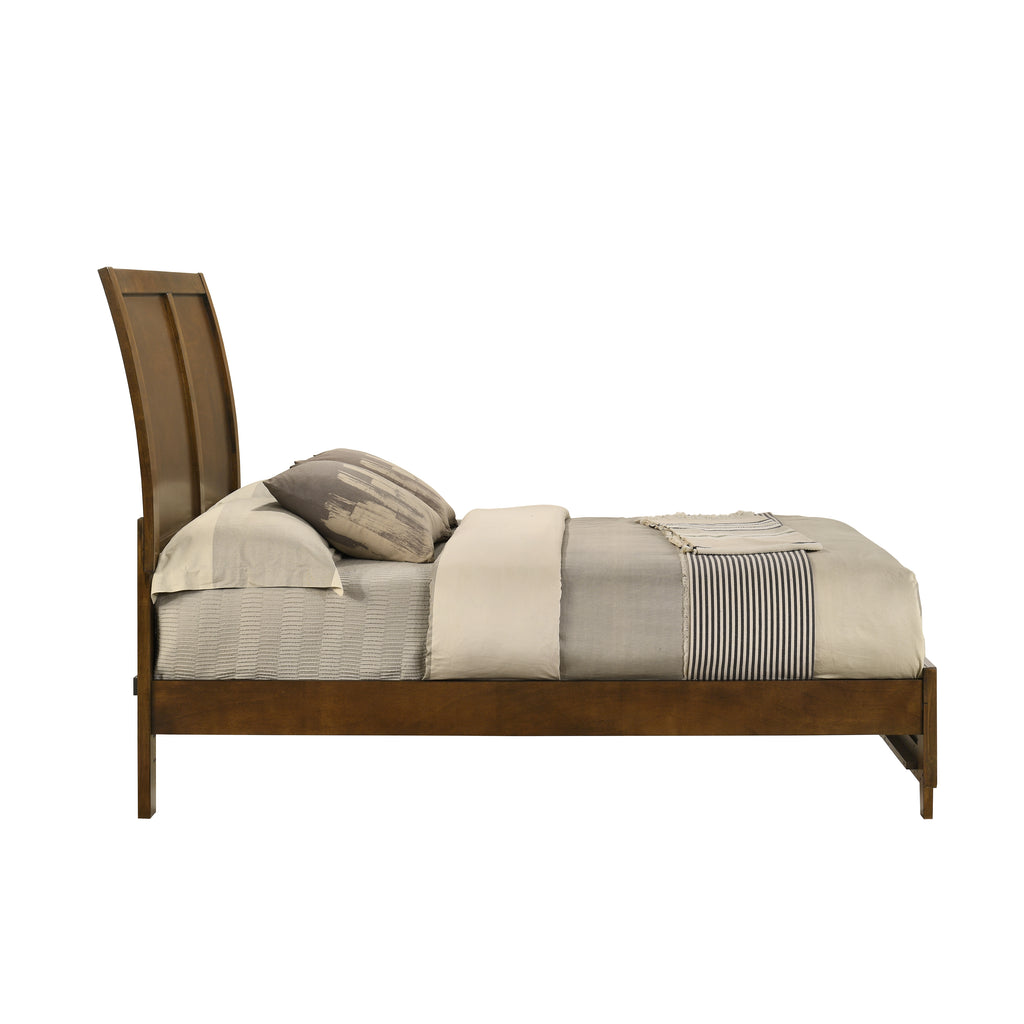 New Classic Furniture BALLARD 4/6 F HEADBOARD, FOOTBOARD & SLAT KIT-WALNUT