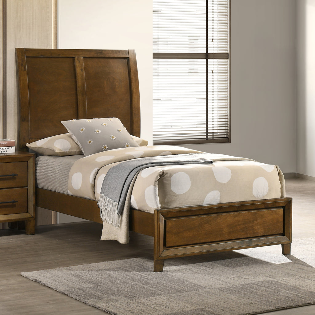New Classic Furniture BALLARD 4/6-3/3 F/T PANEL SIDE RAILS-WALNUT
