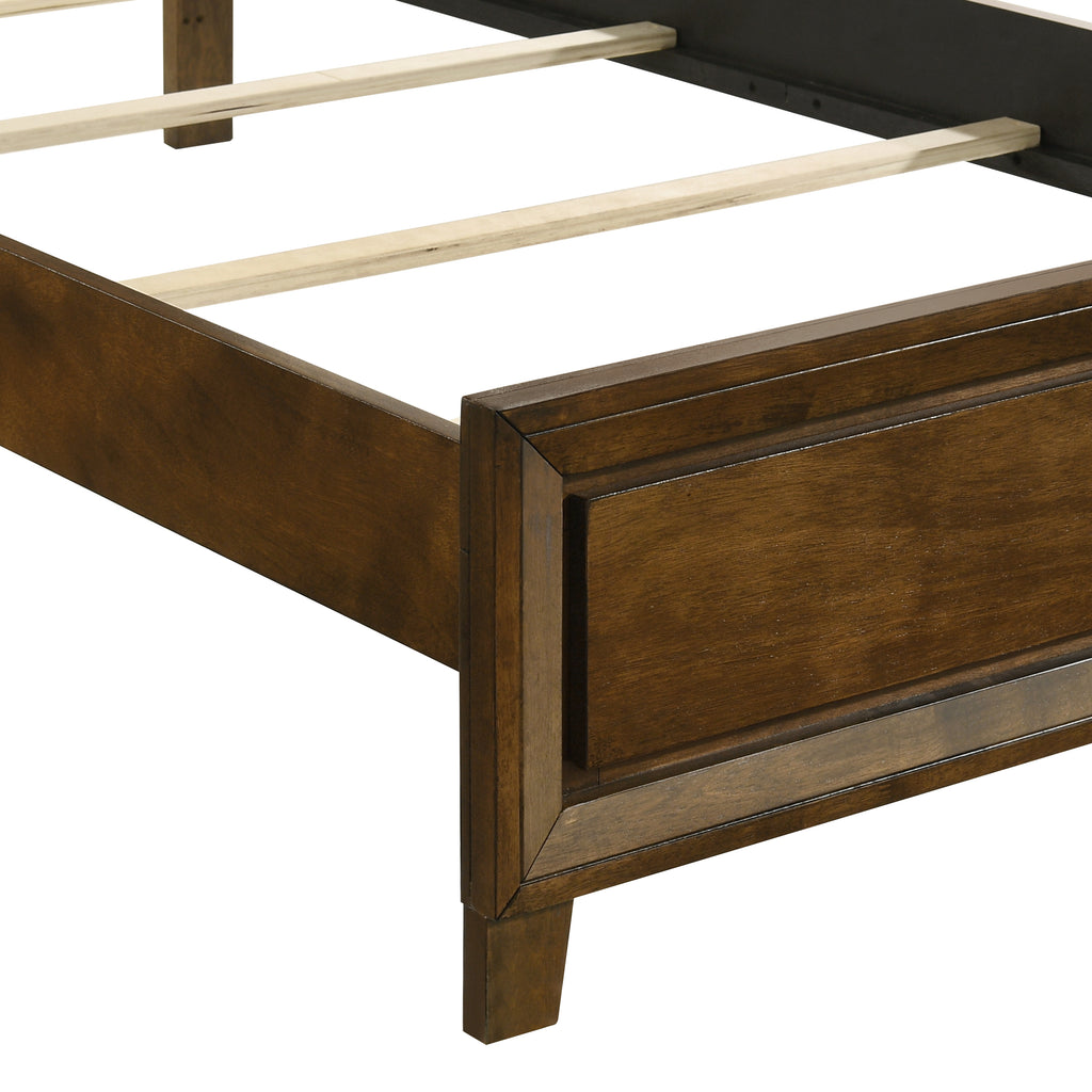 New Classic Furniture BALLARD 3/3 T HEADBOARD, FOOTBOARD & SLAT KIT-WALNUT