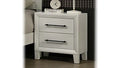New Classic Furniture BALLARD 2 DRAWER NIGHTSTAND-WHITE