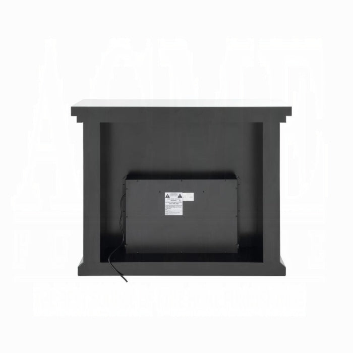 ACME Mirrored & Faux Crystals Nysa Fireplace