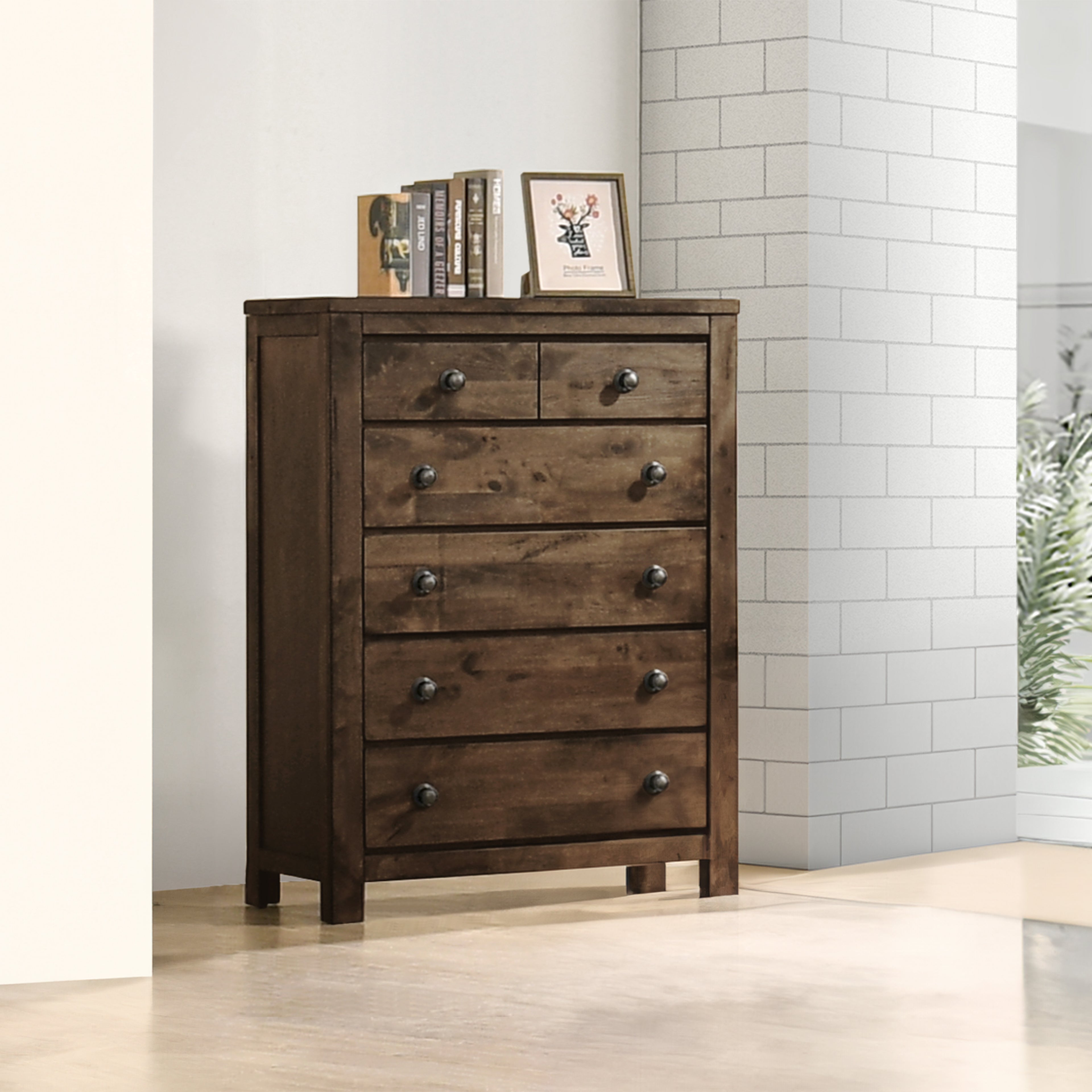 New Classic Furniture BLUE RIDGE CHEST-RUSTIC GRAY