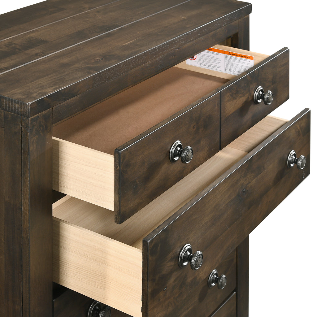 New Classic Furniture BLUE RIDGE CHEST-RUSTIC GRAY