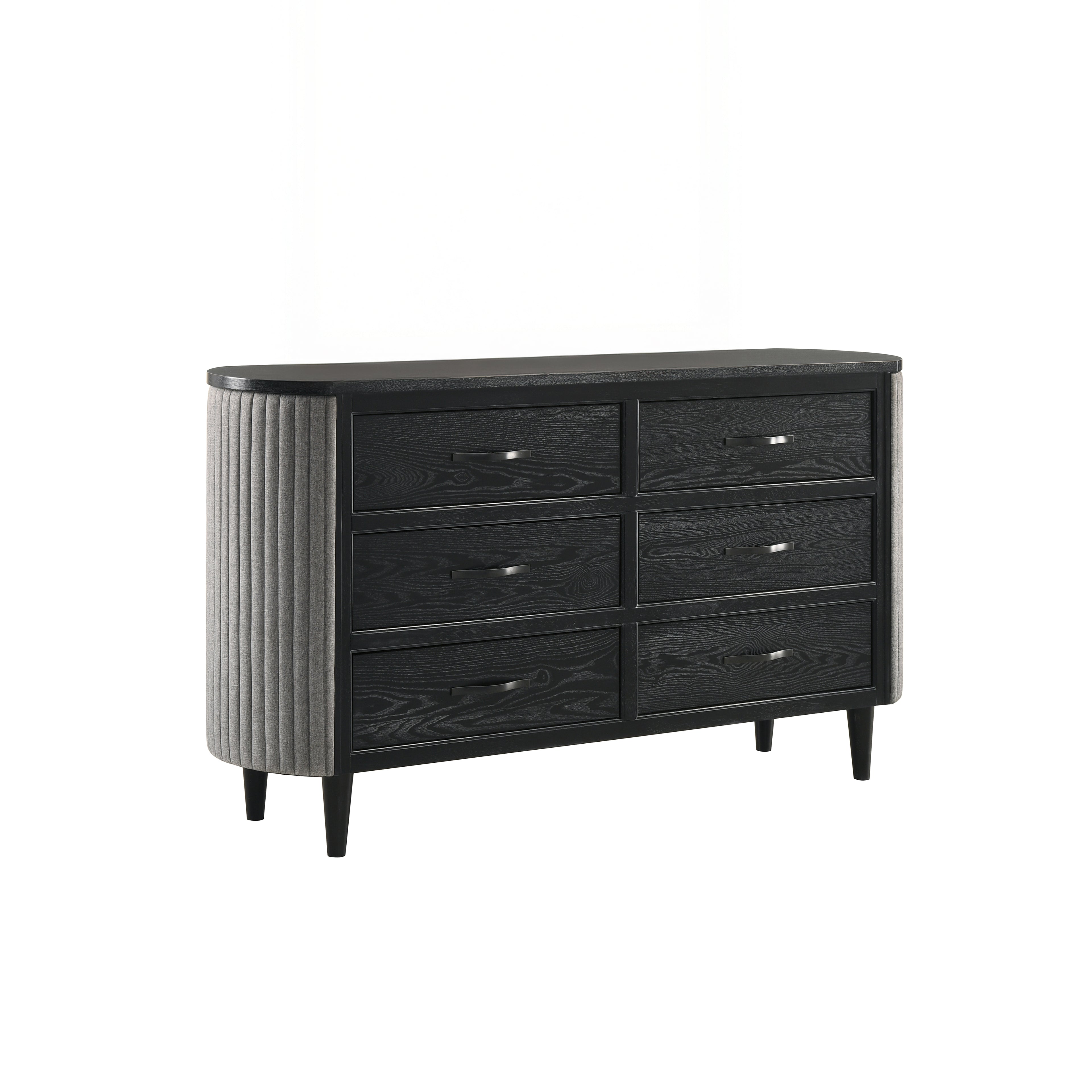 New Classic Furniture SKYLINE 6 DRAWER DRESSER-ONYX