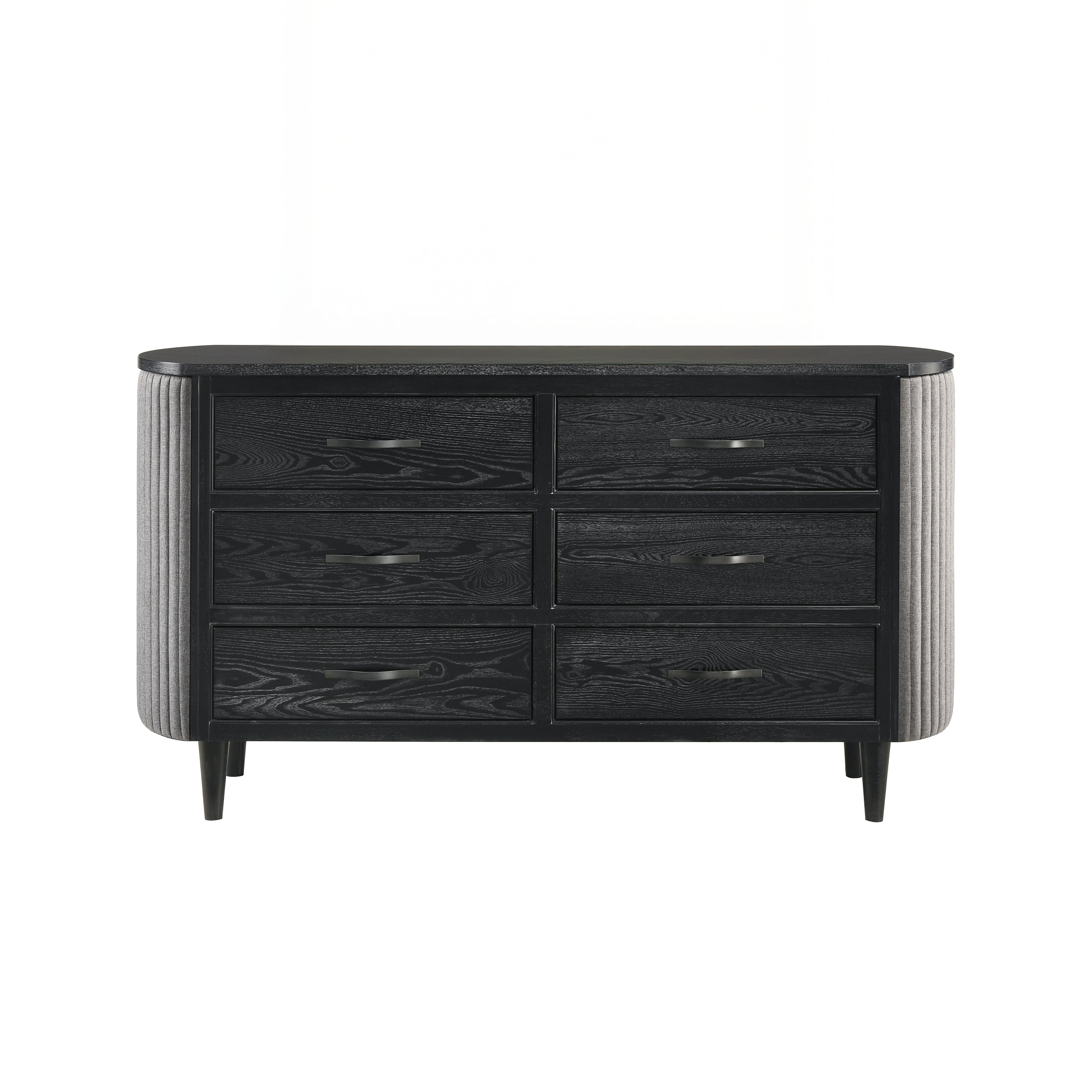 New Classic Furniture SKYLINE 6 DRAWER DRESSER-ONYX