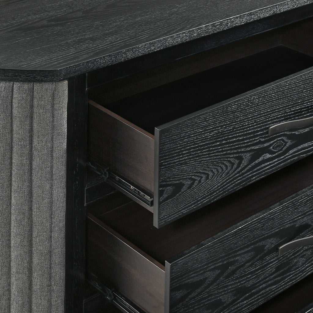 New Classic Furniture SKYLINE DOOR CHEST-ONYX