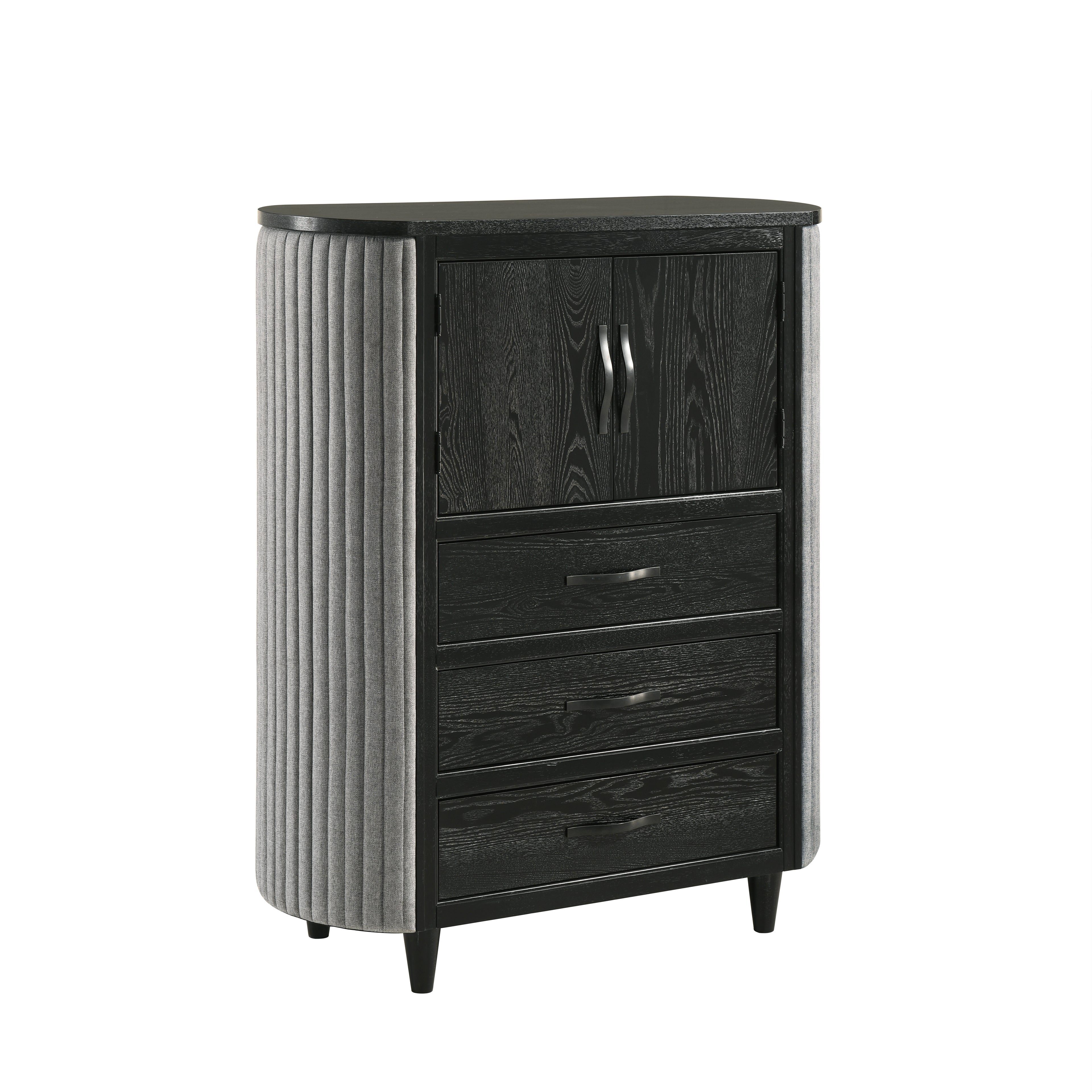 New Classic Furniture SKYLINE DOOR CHEST-ONYX