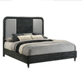 New Classic Furniture SKYLINE 6/6-6/0 EK/WK HEADBOARD, FOOTBOARD & SLAT KIT-ONYX